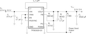 High Efficiency Automotive Single Inductor Buck-Boost Converter with 4A Switch