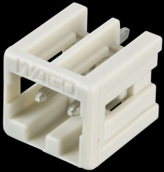 734-132 Print pin header, mini, RM 3.5, straight, 2-pin