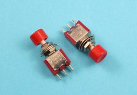 PS-102 2A/250V PRZYCISK OKRĄGŁY