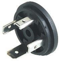 Złącze zaworowe DIN 43650 400 V AC/DC Męski Śruba Hirschmann