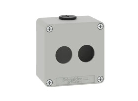 Harmony XAP Kaseta sterownicza pusta szara 2 otwory XAPD1202