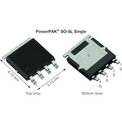 Pojedyncze tranzystory MOSFET Typ N-kanałowy 19.6 A PowerPAK 100 V Rozszerzenie 4-pinowy Powierzchnia 45 W Vishay 0.058