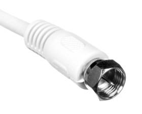 Przewód antenowy satelitarny F 3,5m biały 50754