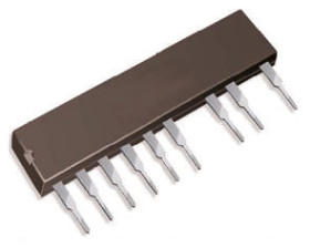 Układ przełącznika zasilania SIP THT