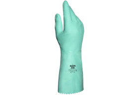 Rękawice robocze rozmiar: 6 materiał: Nitryl zastosowanie: Abrasion Resistant, Cut Resistant, General Purpose, Puncture