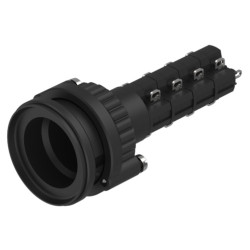 Element wykonawczy przycisku, Siłownik, do uzytku z: Urządzenia przełączające, Czarny, Utrzymane