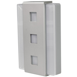 Gong dwutonowy GLASSO Srebrny GNS-248