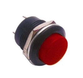 Przycisk monostabilny OFF-(ON) czerwony
