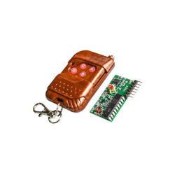 Czterokanałowy moduł radiowy 433 MHz + pilot