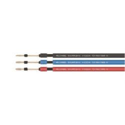 Kabel solarny H1Z2Z2-K 1x6 czarny 1kV HELU odcinek