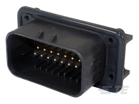 Wtyk PCB 23-pinowe raster: 4mm 3-rzędowe TE Connectivity Montaż na płytce