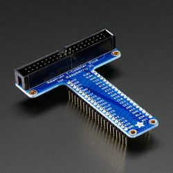 Assembled Pi T-Cobbler Plus - GPIO Breakout - Pi A+, B+, Pi 2/3/4, Zero
