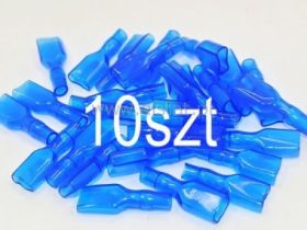 Osłonka konektora 6M3 na przewód 3,5mm niebieska