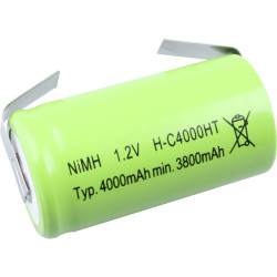 Mexcel 148482 Battery NiMH Rechargeable C 1.2V 4000mAh Non-standard