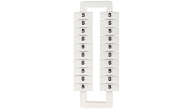 Oznacznik Do Złączek (Euro) 2,5-70Mm2 /S/ Biały 43192/1 Blister=20 Szt/
