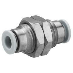 Złączka pneumatyczna Wciskane 6 mm Wciskane 6 mm EMERSON ? AVENTICS Przegroda