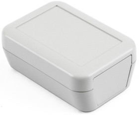 ABS handheld enclosure, (L x W x H) 70 x 50 x 30 mm, gray (RAL 7046), IP54, 1552D1GY