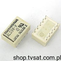 ALD9W-K Relay 9VDC 2A 2Coils 405 Ohm Latch THT TAKAMISAWA