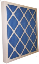 Filtr powietrza HVAC G4 wymiary rzeczywiste 594 x 594 x 95mm kasetowy wymiary 24 x 24 x 4cal głębokość 95mm