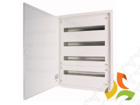 Rozdzielnica podtynkowa 144 modułowa 6x24M drzwi metal IP30 BF-U-6/144-P 285352 EATON