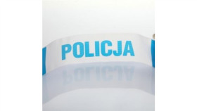 Folie Odgradzające Biało Niebieskie 10Cm Too-Bn/10 /100Mb