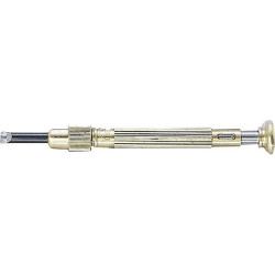 Bahco 2784-2.5 Watchmaker Screwdriver 2.5 mm Brass Handle Precision