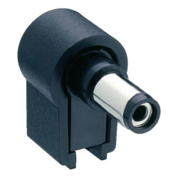 Lumberg NES/J 21 W Power Supply Angled Cable Mount Plug 2.1mm 0.5A 12VDC