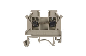 Złączka szynowa 2-przewodowa 2,5mm2 szara NOWA ZSG 1-2.5Ns 11221312