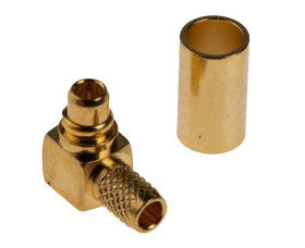 Złącze koncentryczne Montaż na kablu Męski 50Ω typ złącza Złącze MMCX 0 to 6GHz, zaciskane typ kabla RG174/U