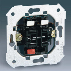 Simon 82 Przycisk podwójny rozwierny mechanizm, szybkozłącza, 75395-39