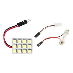 MODUŁ 12-LED 5050 12V 23x30 BIAŁY