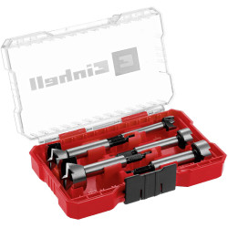 Einhell 706003 M-Case Forstner Bit Set 5-Piece 15-35mm C45 Steel