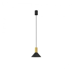 Lampa wisząca HERMANOS A BLACK/SOLID BRASS 8103 Nowodvorski Lighting