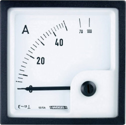 Panelowy wskaźnik analogowy Weigel EQ72 K 25/50A, 25 A