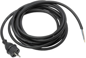 Kabel zasilający AS Schwabe 70530, H05RN - F 2 x 1 mm, 5 m