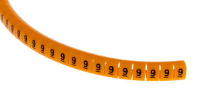 Oznaczniki kabli Zatrzask RS PRO zakres 4 → 5mm ilość 100