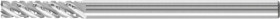 Frez PFERD TOOLS ZYAS 0313/3 TITANIUM 21200284, 3 mm x 43 mm , 1 szt.