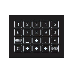 Teko - M53.9 Klawiatura membranowa (79,8 x 102,8 x 0,7 mm)