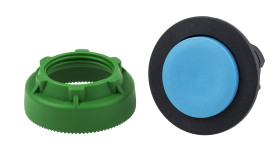 Przycisk, kolor: Niebieski, Schneider Electric, Harmony