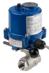Zawór elektryczny RS PRO Kula