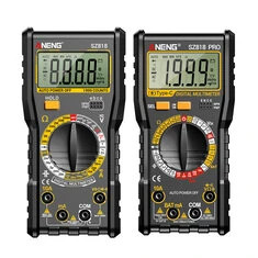 Miernik cyfrowy ANENG SZ818 SZ818PRO True RMS 1000V Pomiar napięcia 10A Prąd Wykrywanie baterii typu C Ładowalne Dokładny tester