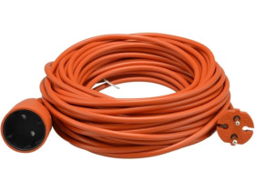 Przedłużacz ogrodowy pomarańczowy 30m 1xGN bez uz.