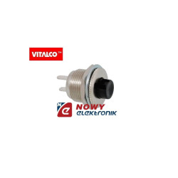 Przełącznik VS5409 czarny chwilowy zwierny VITALCO przycisk