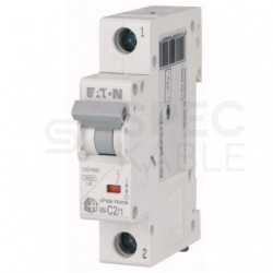 Wyłącznik nadprądowy HN 1-fazowy 2A 6kA typ C 1-biegunowy 1P (230V AC) 1-modułowy EATON EP-500762
