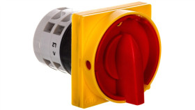 Łącznik Krzywkowy 0-1 3P 25A Zatablicowy Z Płytką Przednią Łuk E25-15 Ip-65...