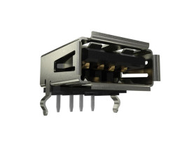 Złącze USB A Montaż powierzchniowy Żeński 2.0 4-portowe