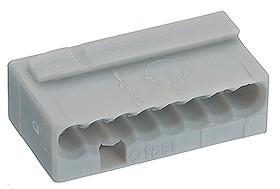 Złącze skrzynki przyłączowej 8-żyłowe WAGO rozmiar żyły 22 → 20 AWG Wciskane Nylon 66 Montaż na kablu