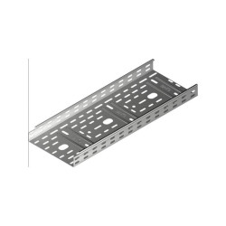 Korytko kablowe perforowane ocynkowane 150x42mm gr. 0,5mm 2m KGR150H42/2 141617 BAKS