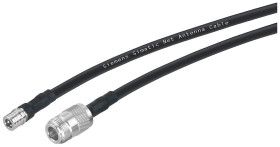 Kabel koncentryczny złacze B N Type Z zakończeniem