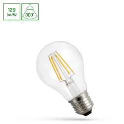 Żarówka LED GLS E-27 230V 8,5W COG WW CLEAR SPECTRUM